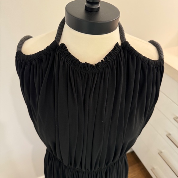 Lanvin Été 2012 Dramatic Black Maxi Dress - Size 6 - Picture 3 of 11